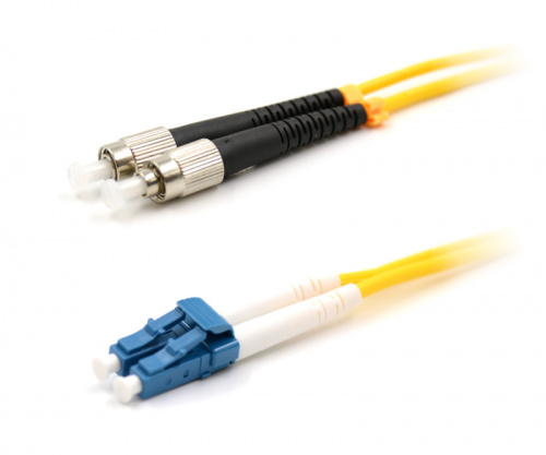 Патч-корды оптические Hyperline FC-D2-9-FC/UR-LC/UR-H-5M-LSZH-YL
