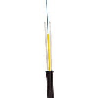 LANMASTER LAN-OFC-FUMF2-SU-HF (1000 м) ВО кабель универсальный FTTH Drop плоский нг(А)-HF 2 волокна