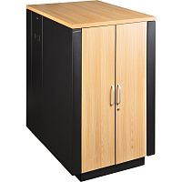 Звукоизолирующие шкафы LANMASTER LAN-DC-CBSP-24U-WD