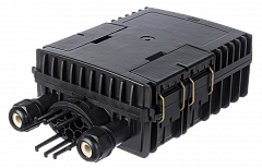 ССД Кросс-муфта оптическая МКО-Ш1/С09-10SC-8SC/APC-8SC/APC абонентская, 2 ввода