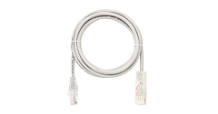 NIKOMAX NMC-PC2UD05E-010-C-GY Коммутационный шнур NIKOMAX U/UTP 2 пары, Кат.5 (Класс D), 100МГц, 110