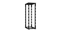 TLK TRD-426010-R-BK Монтажная стойка двухрамная с разборной рамой 19