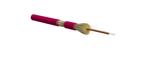Волоконно-оптический кабель Hyperline FO-DT-IN-504-4-LSZH-MG