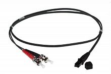 Патч-корды оптические Hyperline FC-D2-50-MTRJM/PR-ST/PR-H-3M-LSZH-BK