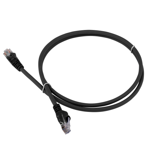 Патч-корды LANMASTER LAN-PC45/U6-1.0-BK