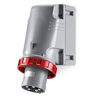 ДКС DIS245M6396 Вилка настенная IP67 63А 3P+E 400В