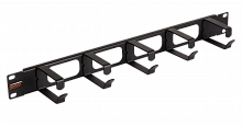 Кабельные организаторы (органайзеры) NIKOMAX NMC-OK600H-1U-BK-2