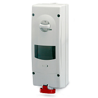 ДКС DIS5681686RW Розетка с механической блокировкой и предустановленным модульным оборудование