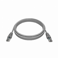 NTSS-PC-UTP-RJ45-5e-0.75-LSZH-GY Патч-корд 2хRJ45/8P8C, UTP 5e кат. литой 0.75 метра, LSZH, серый