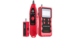 NIKOMAX NMC-TED400TR Кабельный тестер NIKOMAX с LCD дисплеем, UTP/STP, RJ45, RJ12, RJ11, BNC, USB, с