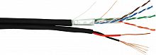 Гибридный кабель NETLAN EC-UF004-5E-PC050-PE-BK