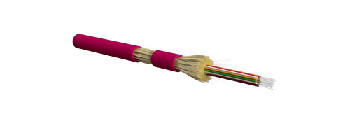 Волоконно-оптический кабель Hyperline FO-DT-IN-504-24-LSZH-MG