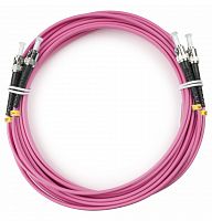 Патч-корды оптические Cabeus FOP-50-OM4-ST-ST-15m