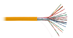 NETLAN EC-UU016-5-LSZH-OR-3 Кабель U/UTP 16 пар, Кат.5 (Класс D), 100МГц, одножильный