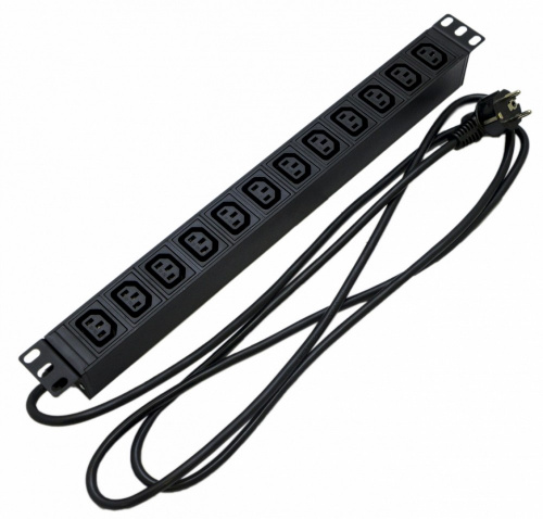 Блоки силовых розеток Hyperline SHE19-12IEC-2.5EU