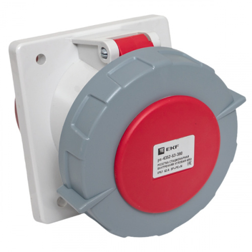 Кабельные вилки и розетки EKF ps-4252-32-380
