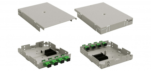 Оптические боксы TELCORD КН-4-GY-4SC/SM-4SC/U-SM-1Л фото 2