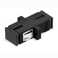 Cabeus SC-SC-MM-BK Проходной соединитель SC-SC, MM (для многомодового кабеля), simplex черный