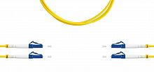 Патч-корды оптические TELCORD ШОС-2x3.0-2LC/U-2LC/U-SM-1м-LSZH-YL