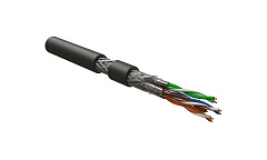 Hyperline ISFTP4-C6A-P23/7-SHF1-BK (500 м) Кабель для сетей Industrial Ethernet, категория 6A, 4x2x2