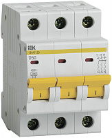 IEK MVA20-3-050-D Автоматический выключатель ВА47-29 3Р 50А 4,5кА х-ка D