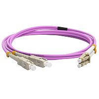 Патч-корды оптические LANMASTER LAN-2LC-2SC/OM4-5.0