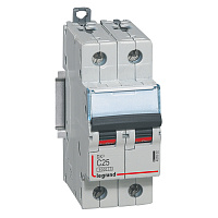 LEGRAND 407802 Авт.выкл.DX3 2П С25A 6000/10kA