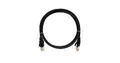 NIKOMAX NMC-PC4UD55B-001-C-BK Коммутационный шнур U/UTP 4 пары, Кат.5е (Класс D), 100МГц, 2хRJ45/8P8