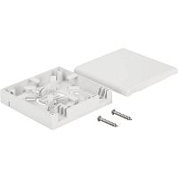 Абонентские розетки LANMASTER LAN-SBF2-WH