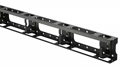Hyperline CMV-32U-ML Металлический вертикальный кабельный организатор с крышкой 32U
