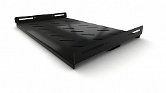 Hyperline TSH3H-300-RAL9004 Полка стационарная усиленная 19