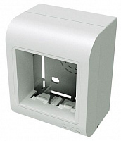 ДКС 10033 PDD Коробка монтажная под 2 модуля 