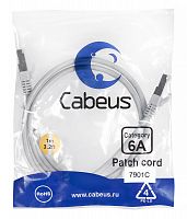 Патч-корды Cabeus PC-SSTP-RJ45-Cat.6a-1m-LSZH