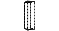 TLK TRD-476010-R-BK Монтажная стойка двухрамная с разборной рамой 19