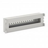DANNMAN PWD19-3U-RAL7035 Панель с DIN-рейкой,  19