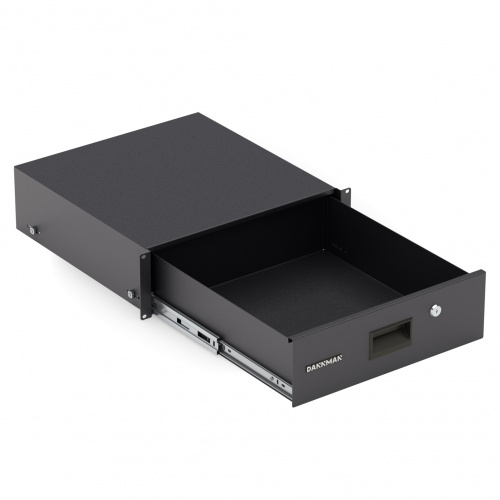 Полки для шкафов и стоек Dannman DFD-3U-360-RAL9005 фото 2