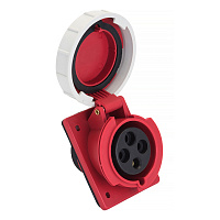 EKF ps-4142-16-380 Розетка стационарная внутренняя угловая 4142 3Р+РЕ 16А 380В IP67 PROxima