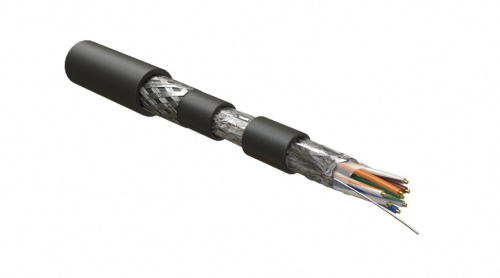 Промышленный кабель Hyperline IFUTP4-C5E-S24/1-ARM/W-LSZH/NY-BK