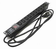 Hyperline SHE19-10IEC-S-2.5EU Блок розеток для 19