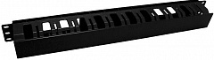 Hyperline CM-1U-D53-PL-COV Кабельный организатор пластиковый с крышкой, глубина 53 мм, 19