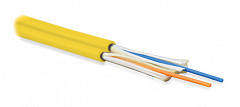 Hyperline FO-D2-IN-9S-2-LSZH-YL Кабель волоконно-оптический 9/125 одномодовый, 2 волокна