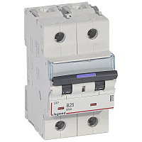 LEGRAND 410100 DX3 авт.выкл. 50кА 25А 2п B