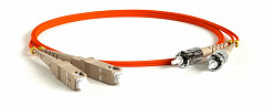 TWT TWT-2ST-2SC/OM2-10 Патч-корд оптический, PVC, дуплексный, ST/PC-SC/PC, MM 50/125, 10 м