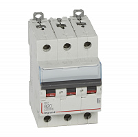 LEGRAND 408992 Авт.выкл.DX3 3П B20A 10kA/16kA