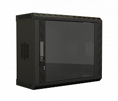 Hyperline TWS-0925-GP-RAL9004 Шкаф настенный 19-дюймовый (19