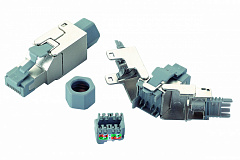 Eurolan 13A-EA-03SL Вилка RJ45 категории 6A FTP для полевой установки