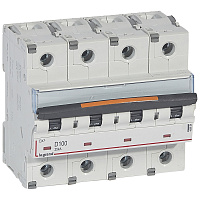 LEGRAND 409854 Авт.выкл.DX3 4П D100A 25кА