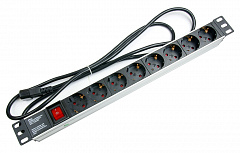 Cabeus PDU-8P-2IEC Блок евророзеток для 19