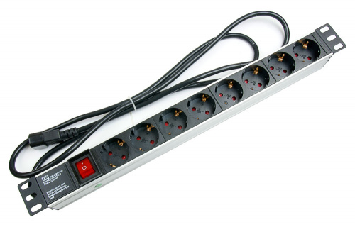 Блоки силовых розеток Cabeus PDU-8P-2IEC