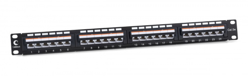 Патч-панели Cabeus PLAN-24-Cat.5e-Dual IDC